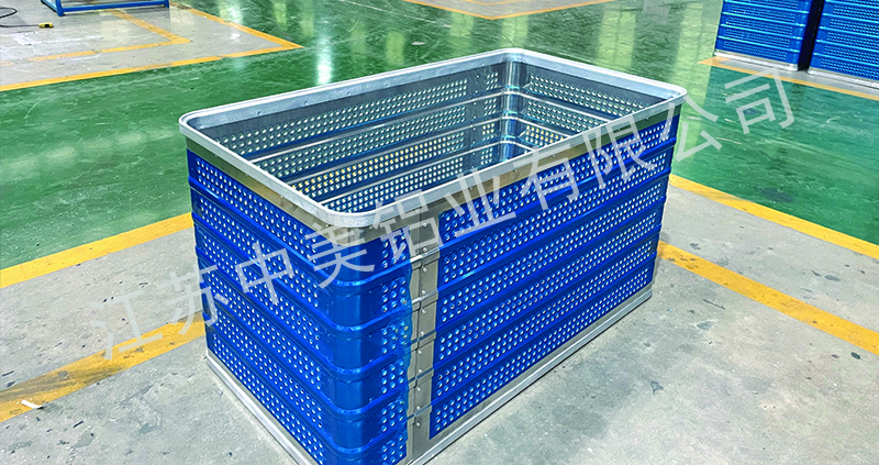 铝合金纺纱周转筐